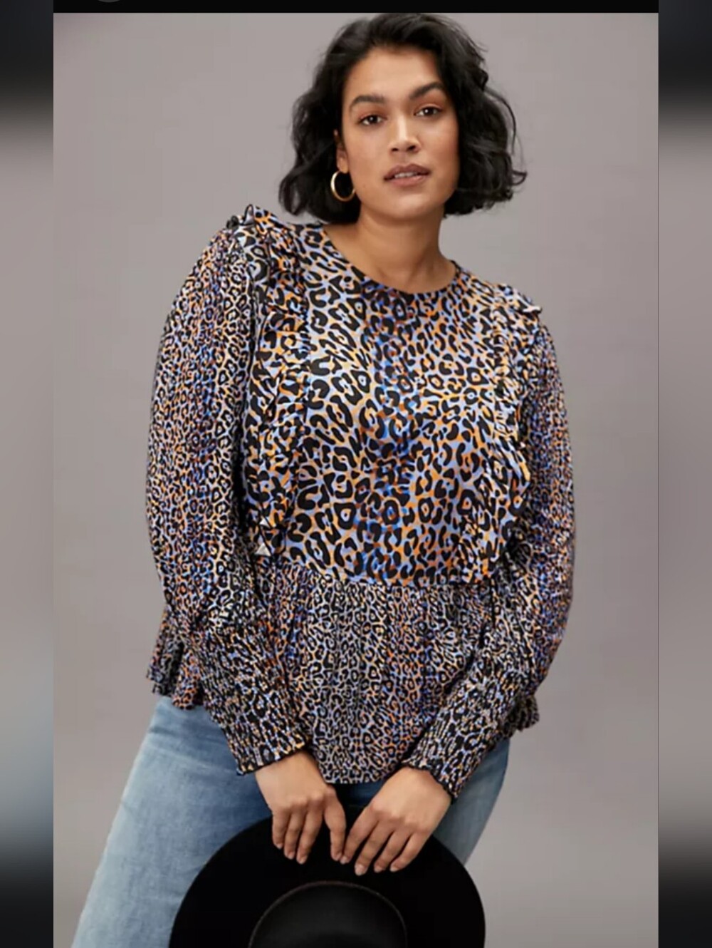 Blank NYC Printed Top M